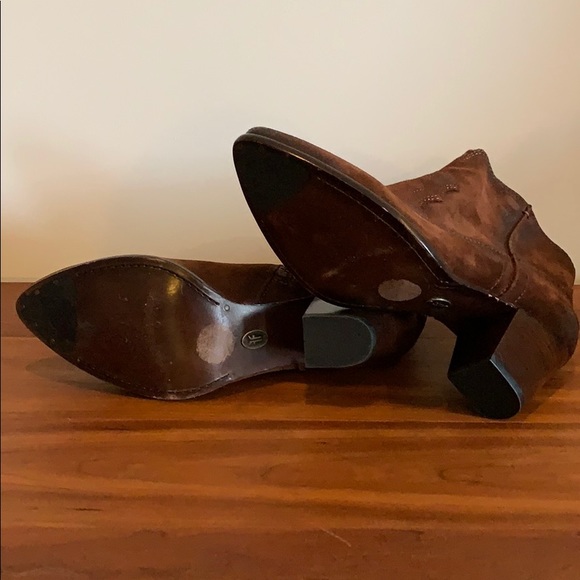 Frye Reed Suede Booties - Picture 5 of 6